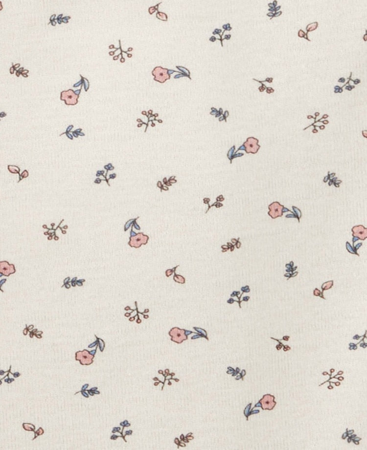 Kit body bebê 5 peças manga curta coruja floral multicor | Carter's - Imagem 3