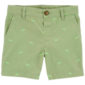 Bermuda sarja infantil camaleão verde |