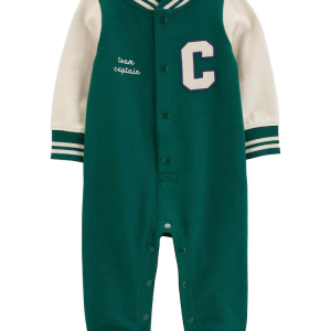 Macacão bebê college verde | Carter's
